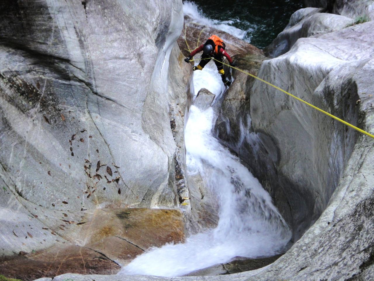 Canyon Irana (Tessin - Suisse)